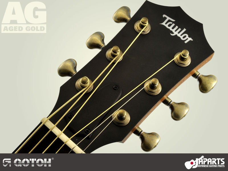 JAPARTS : Installing Gotoh AG Aged Gold Minis on a Taylor GS Mini JAPARTS : Installing Gotoh AG Aged Gold Minis on a Taylor GS Mini