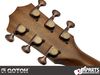 GOTOH SGS510Z-S5-ACU Aged Copper 1:18 - Installed, rear view